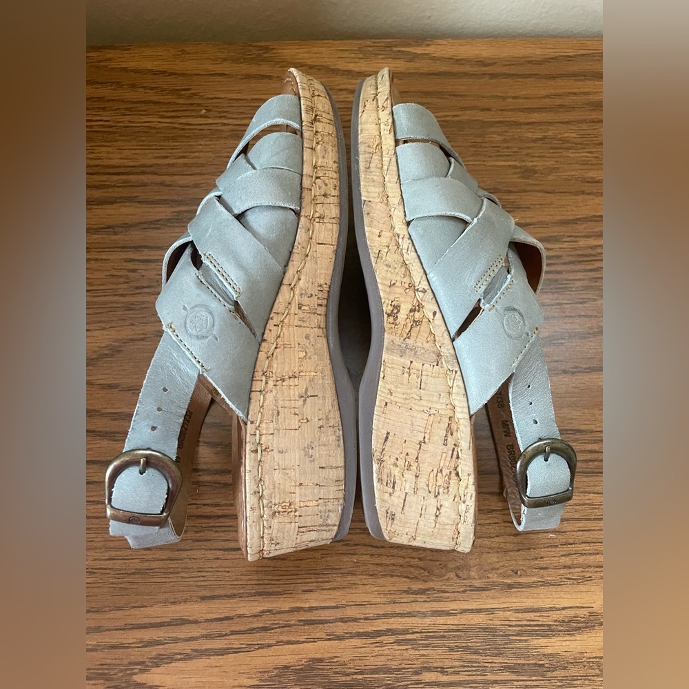 Born Women's Laila Woven Straps Leather Sandal Size 7 NWOB - Picture 9 of 11